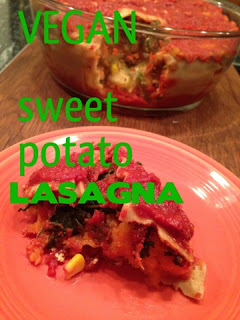VEGAN Sweet Potato Lasagna