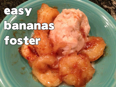 Easy Bananas Foster