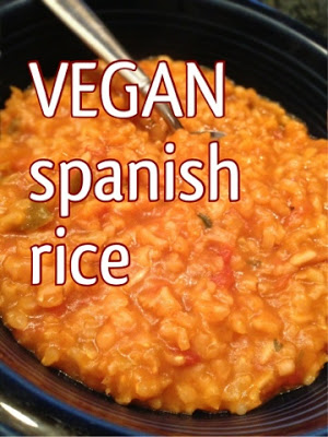 VEGAN Crock pot Spanish Rice