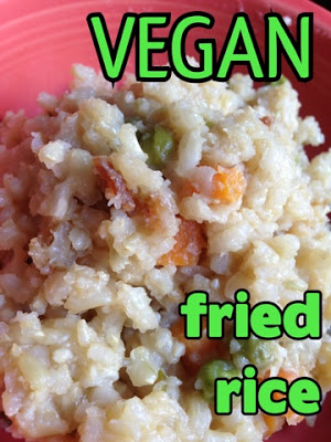 VEGAN Crock pot Fried Rice
