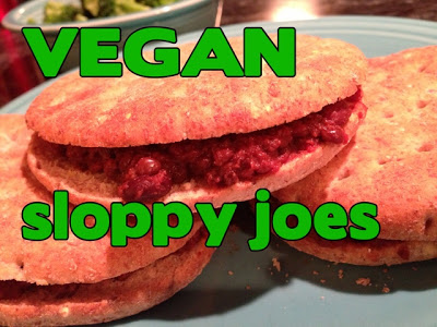 VEGAN Sloppy joes