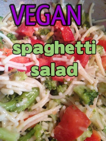 VEGAN Spaghetti Salad
