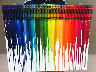 Melted Crayon Project